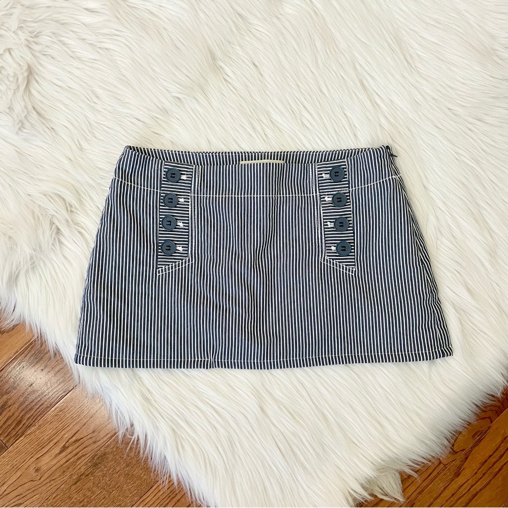 Vintage Y2K striped micro mini skirt ⚓️ by Talbots